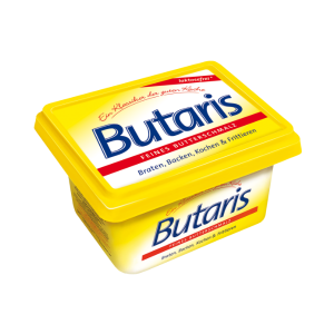 Butaris Butterschmalz Verpackung Jahr 2014