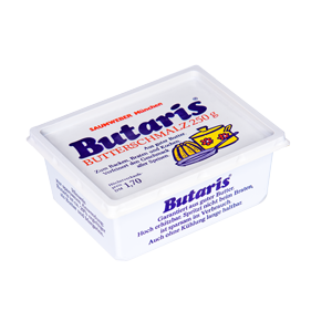 Alte Verpackung Butaris Butterschmalz